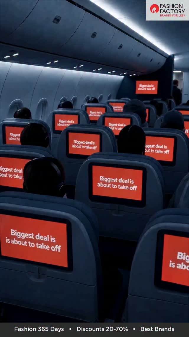 Fasten your seatbelts, fashions biggest deal is ready for take off