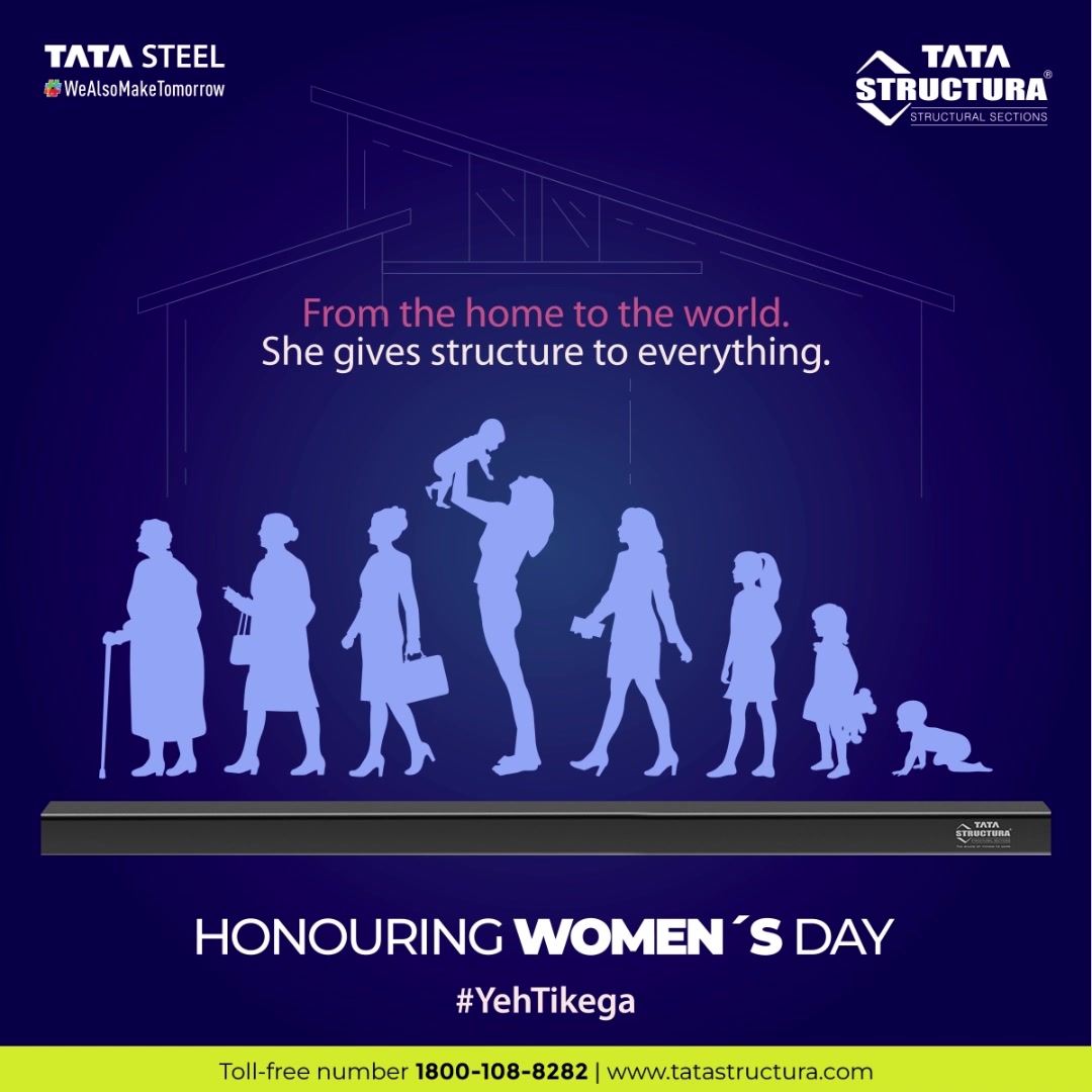 From building homes to shaping skylines, from forging bridges to strengthening lives women are the backbone of progress
