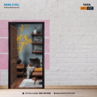 Secure your home with style Our Tata Ezyfit steel frames are the perfect partner for your doors weather rust resistant,...