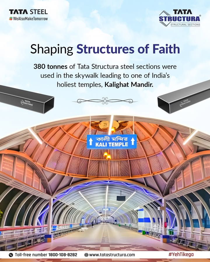  Walk among spirituality, safely supported by steel you can trust