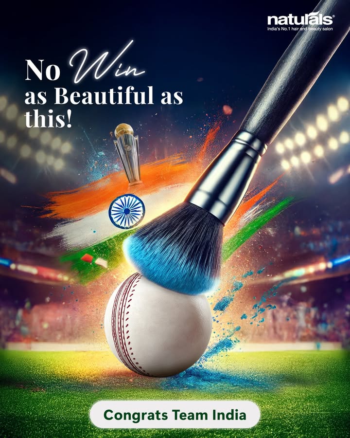 Brilliance on the field, beauty in every victory No win shines brighter than this, congrats Team India naturals...