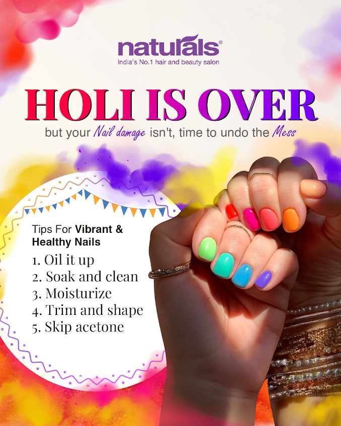 Holis over but the colour chaos on your nails Still holding on. Its time to undo the mess