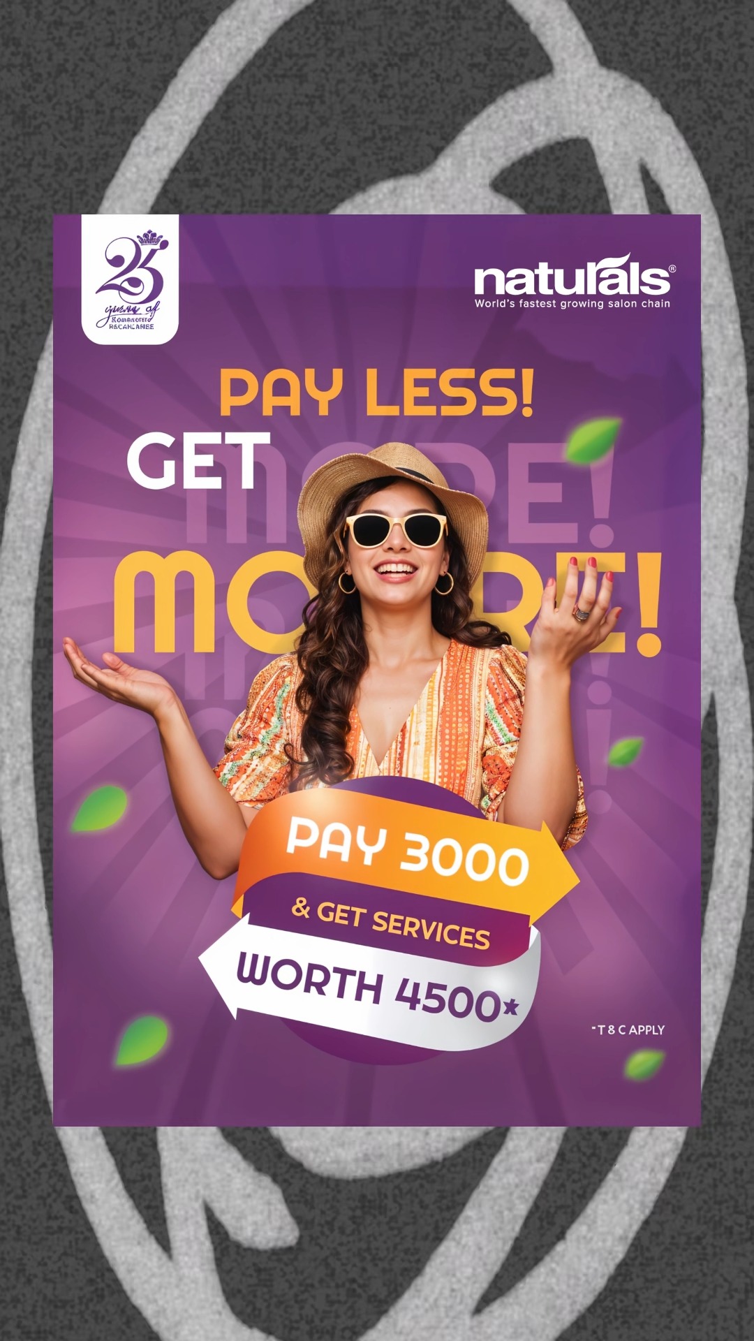 At Naturals, even a paper rocket knows where to land for a whole lot of happiness waiting at the other end
