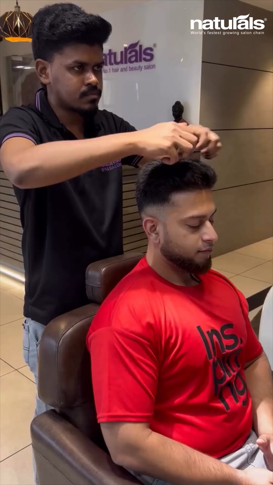 Nothing hits better than a fresh fade and a sharp beard