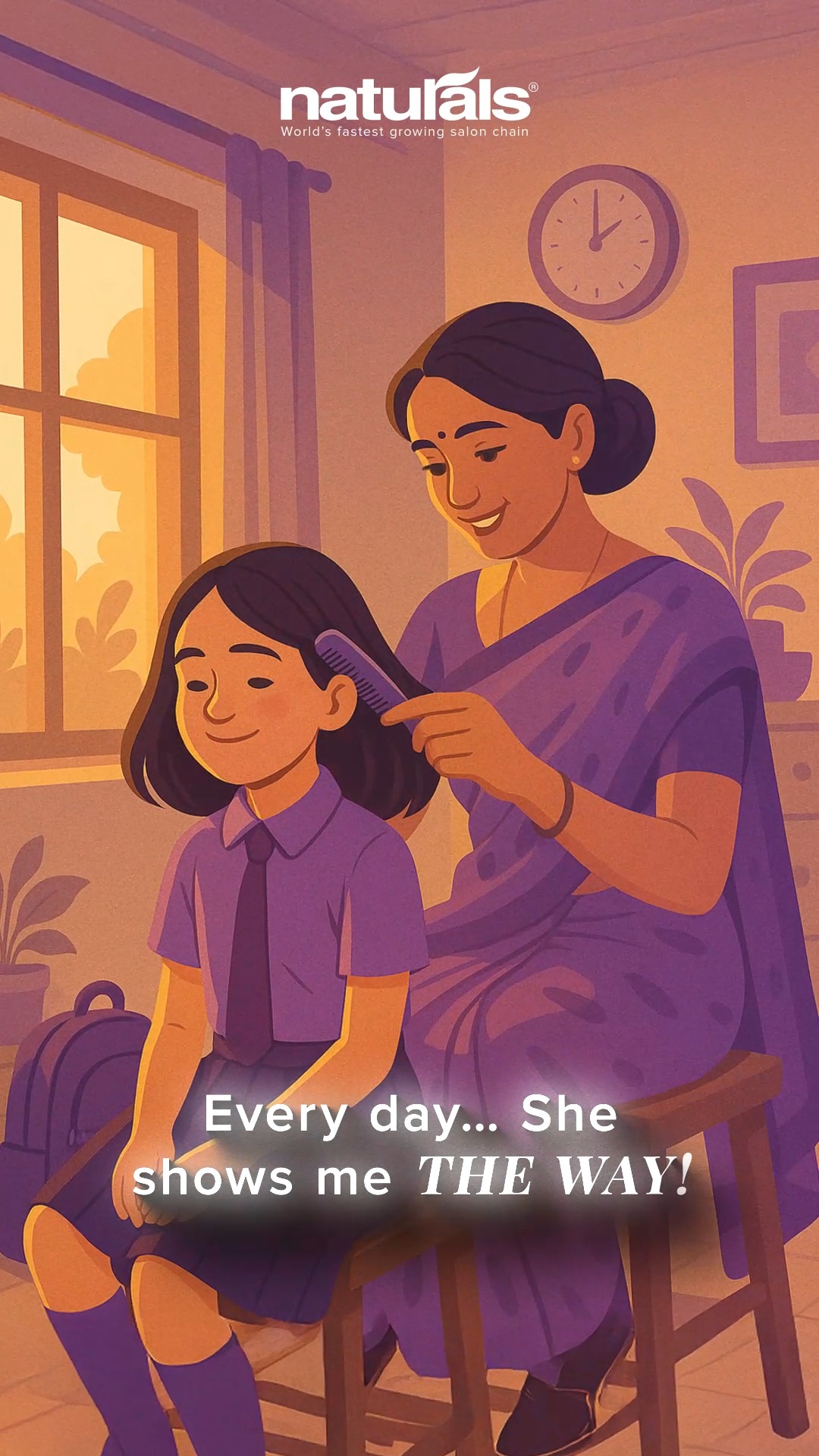 Shes been your strength, your light, your biggest cheerleader, every single day