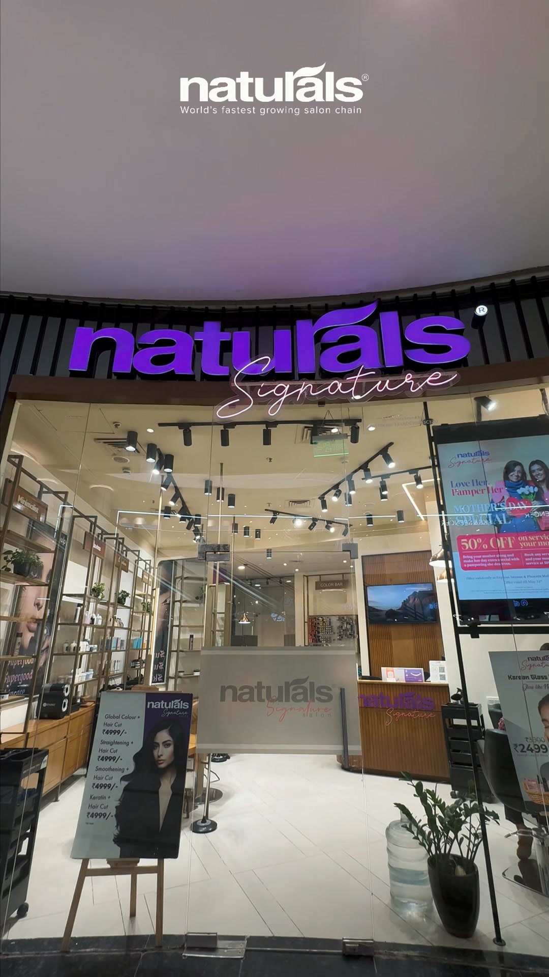Happiness isnt a place. Its a feeling, and at Naturals, its all around you. Happiness begins at Naturals