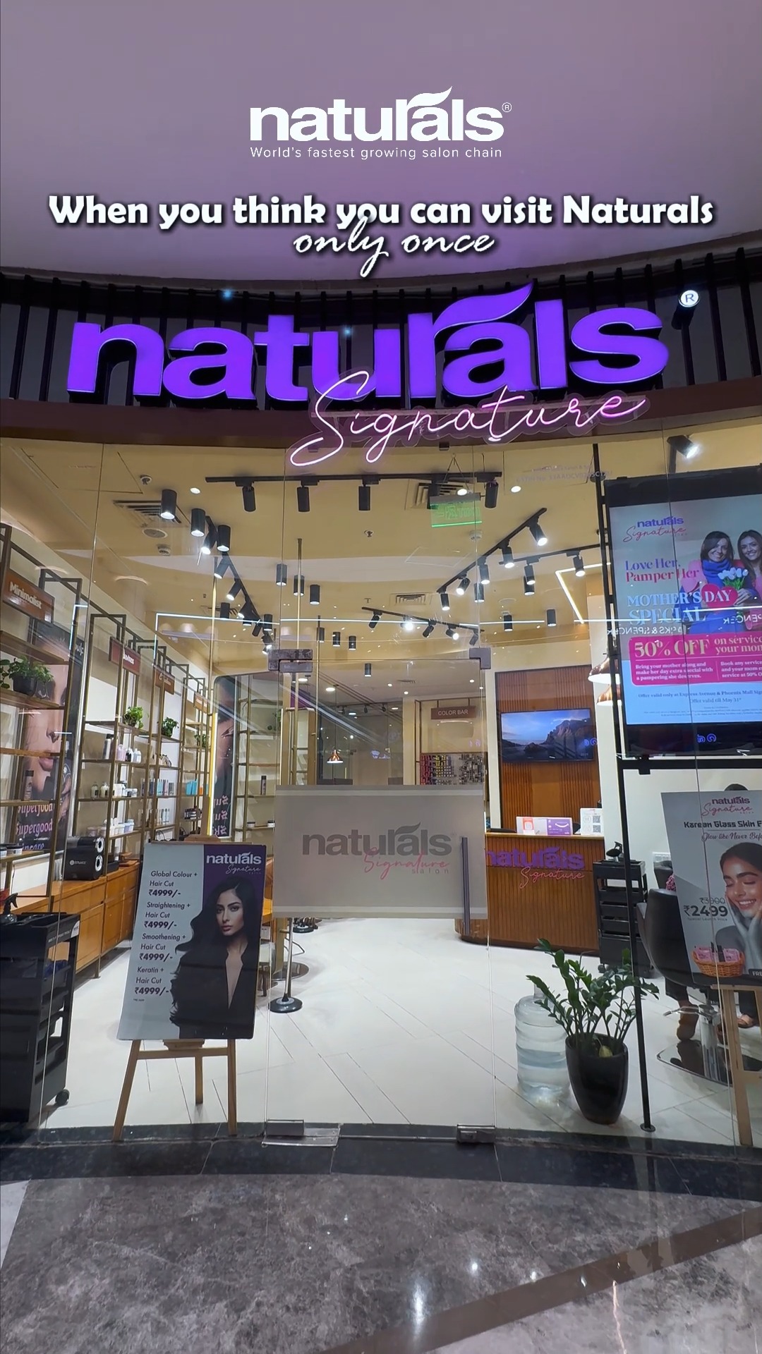 Some places feel like home after the first visit, Naturals is one of them