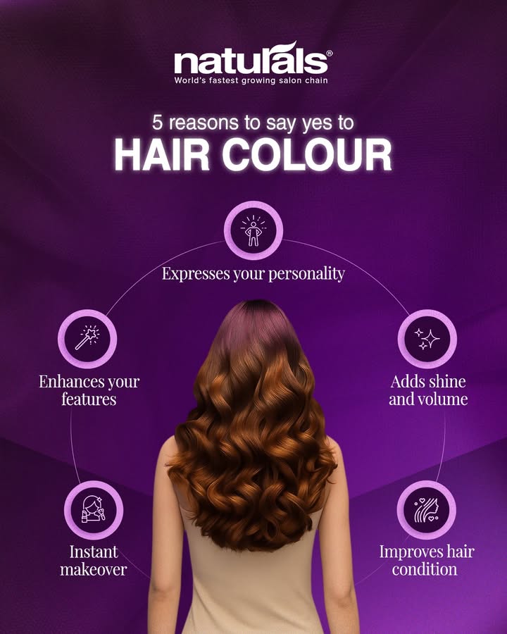 Why settle for the usual when a splash of colour can give your hair a whole new vibe By adding volume, shine, and you can ...