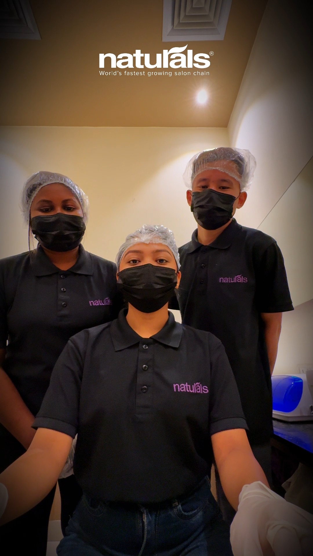 Focused hands. Serious faces. Its your favorite salon team getting ready to drop the Big Indian Beauty Festival