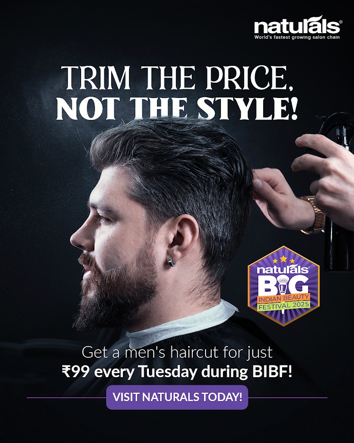 Affordable style, every Tuesday Men s haircuts for just 99 this BIBF Season