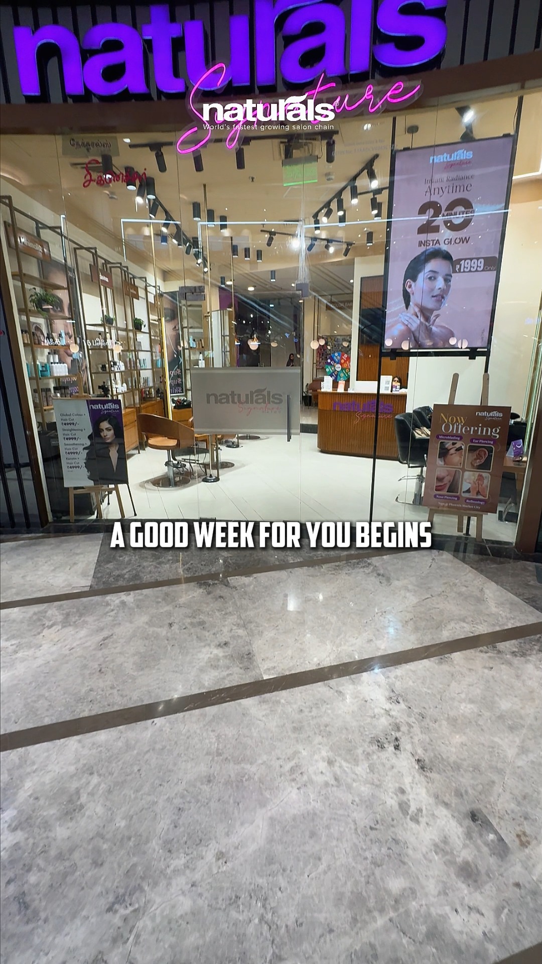 Ever wondered what Siri would suggest for a perfect week Hint It starts with glow ups and ends with feel good pampering F...