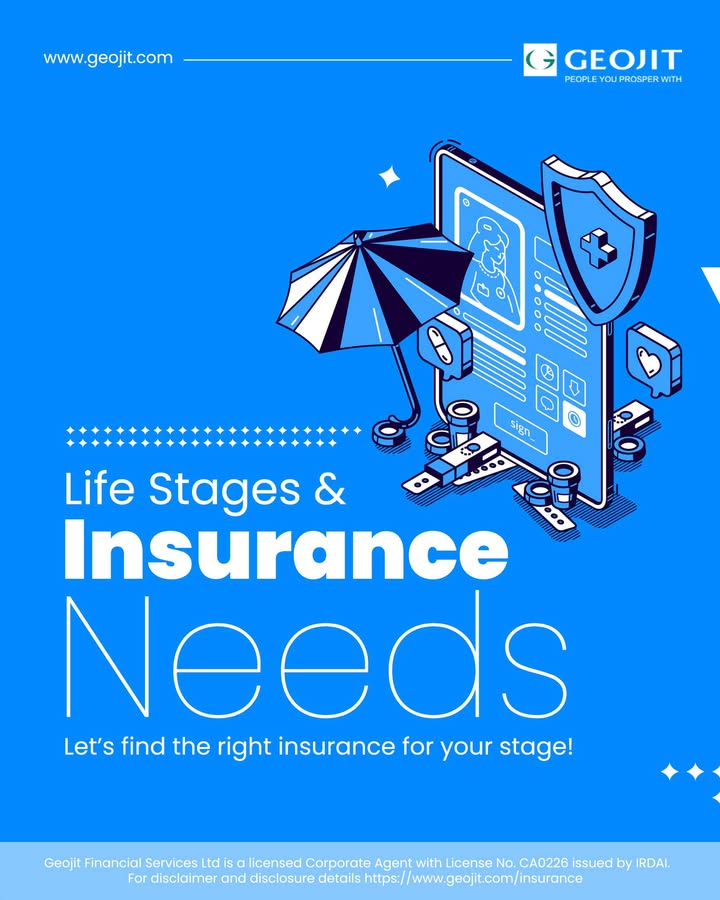 As life evolves, so do your insurance needs. Whether you re just starting out, building a family, or planning for retirement, having the right insurance coverage matters. Stay informed with Geojit To Learn More, Visit https www.geojit As life evolves, so do your insurance needs