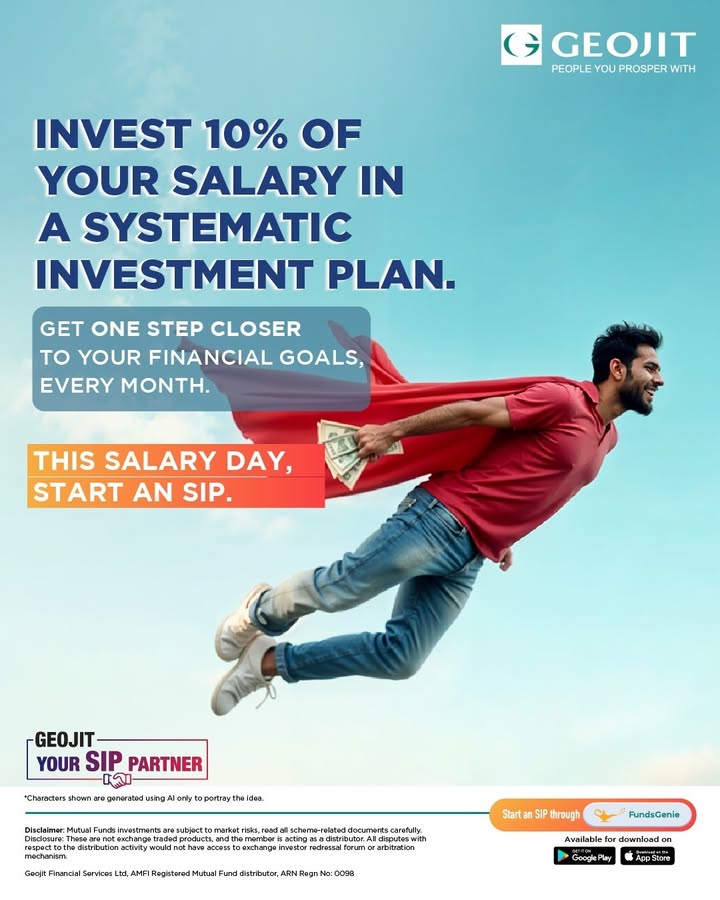 This salary day, take a smart step toward your financial goals. Start investing just 10 of your salary in a Systematic Investment Plan SIP and watch your wealth grow month by month This salary day, take a smart step toward your financial goals