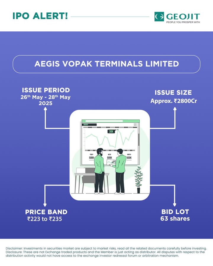Aegis Vopak Terminals Limited is a company that owns and operates storage terminals for liquefied petroleum gas LPG and various liquid products. Apply for IPOs with ease through Geojit s e IPO platform https www.geojit Aegis Vopak Terminals Limited is a company that owns and operates storage terminals for liquefied petroleum gas LPG and va...
