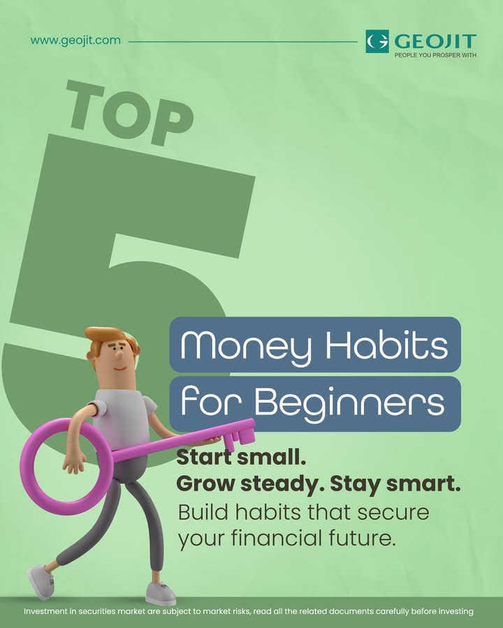 Starting your financial journey Master these 5 simple money habits Track your expenses Build an emergency fund Start investing early Avoid unnecessary debt Set clear financial goals Good habits build strong futures Starting your financial journey Master these 5 simple money habits Track your expenses Build an emergency ...