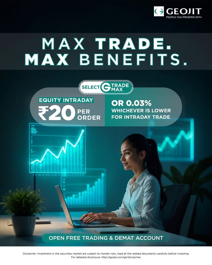Exclusive Plan for Traders Explore Geojit s GTrade Max Plan With GTrade Max, enjoy maximum benefits Attractive brokerage rates Access to Geojit s advanced trading platforms In depth research reports and expert recommenda... Exclusive Plan for Traders Explore Geojit s GTrade Max Plan With GTrade Max, enjoy maximum benefits ...