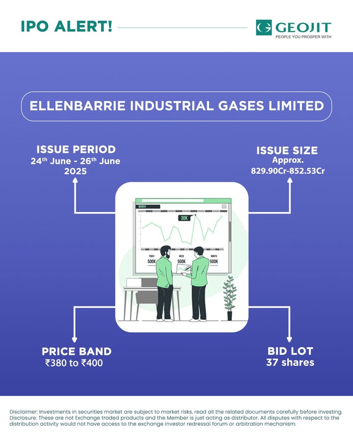 Ellenbarrie Industrial Gases Limited EIGL is an Indian company specialising in the production and supply of industrial, medical, and speciality gases. Apply for IPOs with ease through Geojit s e IPO platform https www.geojit Ellenbarrie Industrial Gases Limited EIGL is an Indian company specialising in the production and supply of industrial, me...