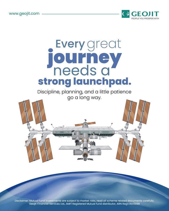 Every great journey needs a strong launchpad. Just like Indias return to space after 41 years, wealth creation isn t about rushing its about staying focused through every phase Every great journey needs a strong launchpad