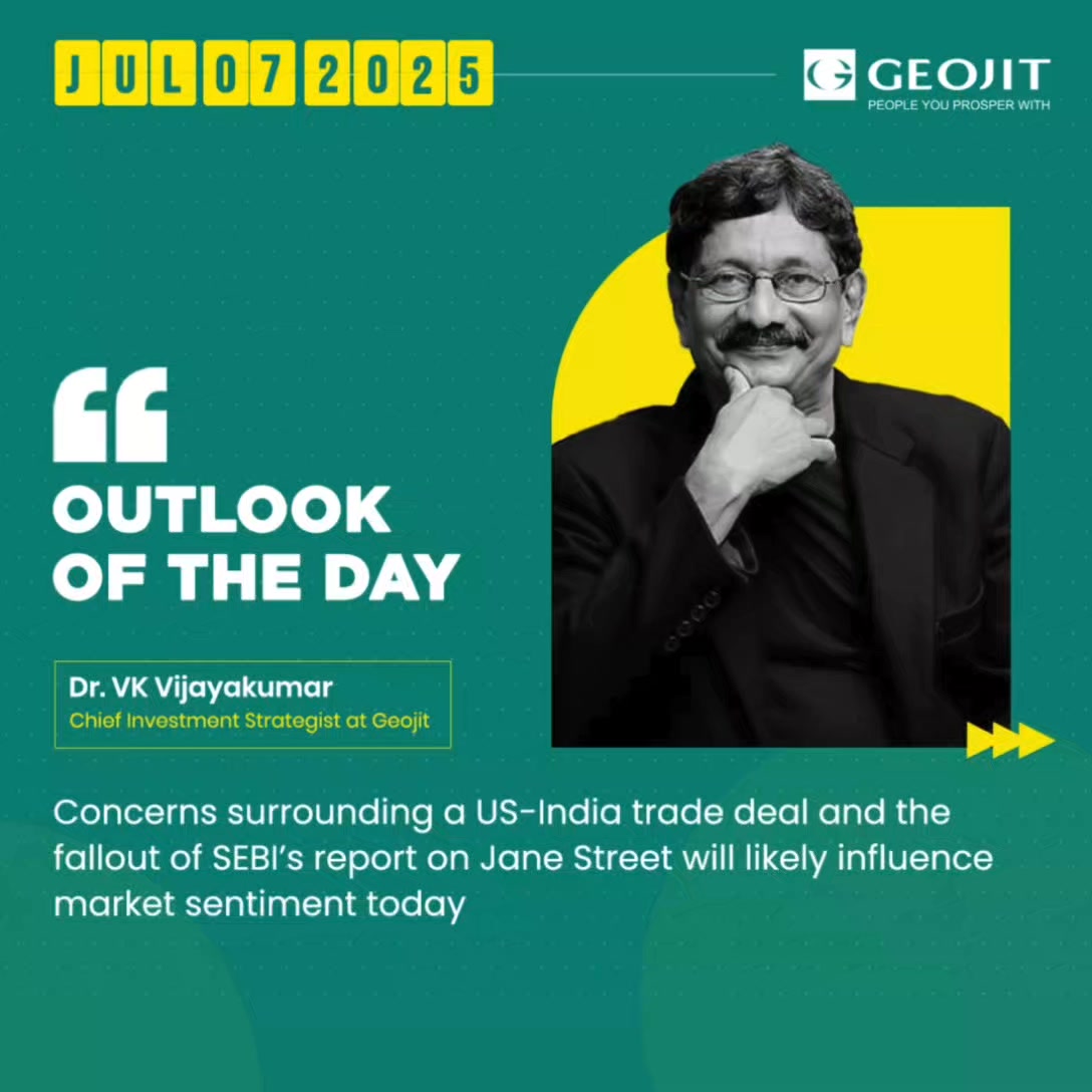  Concerns surrounding a US India trade deal and the fallout of SEBIs report on Jane Street will likely influence market ...