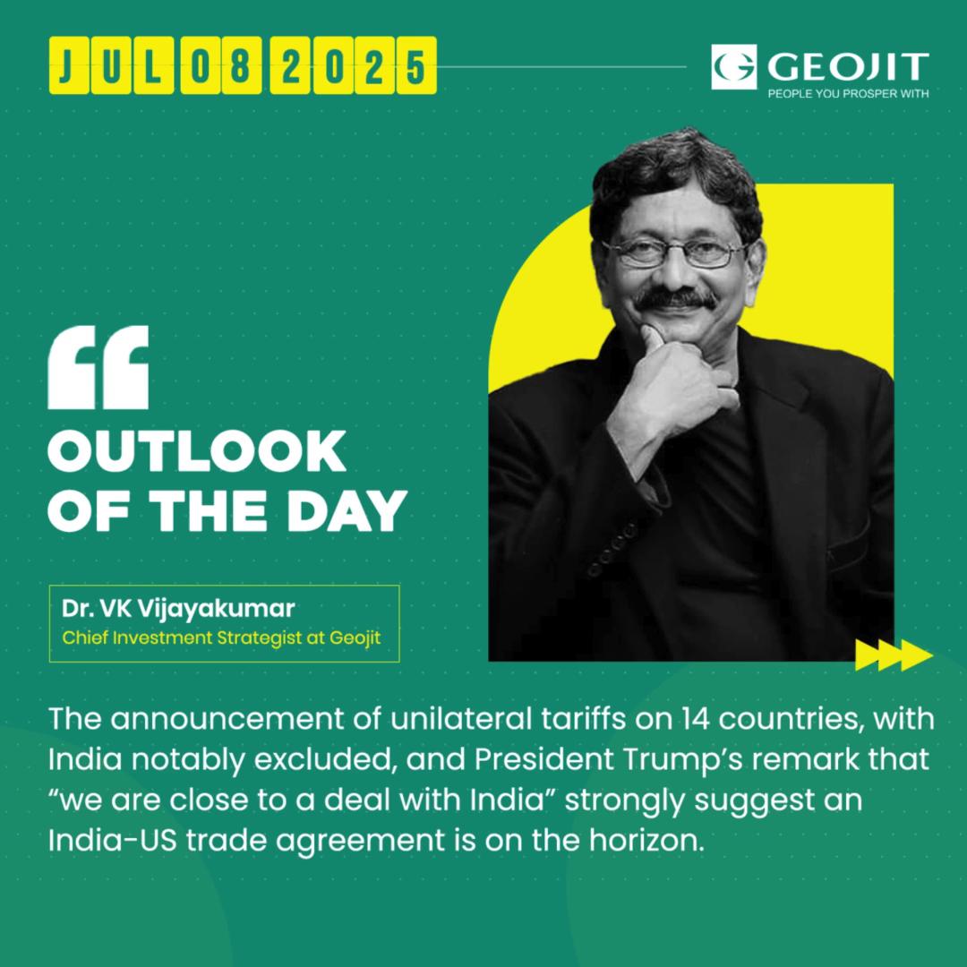  The announcement of unilateral tariffs on 14 countries, with India notably excluded, and President Trumps remark that ...