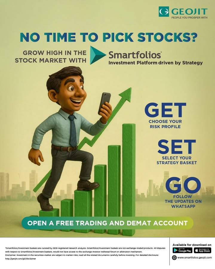No time to pick individual stocks Grow your wealth smartly with Smartfolios curated stock baskets driven by strategy and backed by research No time to pick individual stocks Grow your wealth smartly with Smartfolios curated stock baskets driven by strat...