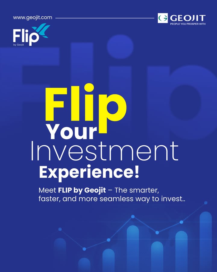 The future of investing is here Through FLIP by Geojit, enjoy lightning fast execution, real time insights, and pro level f...