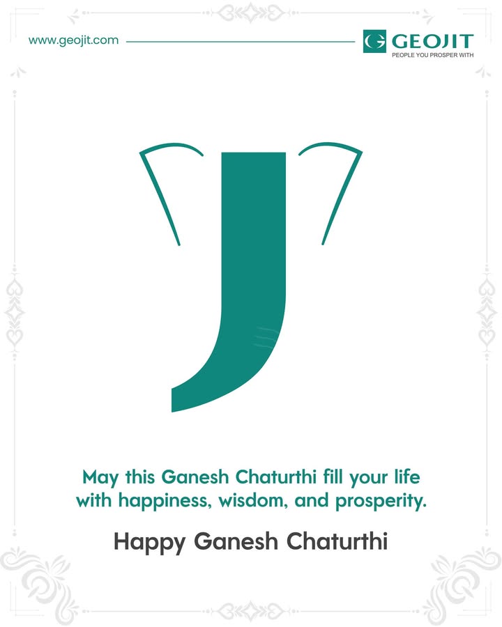This Ganesh Chaturthi, take a step closer to prosperity. Invest wisely and move closer to your financial goals through FundsGenie by Geojit Visit https fundsgenie This Ganesh Chaturthi, take a step closer to prosperity