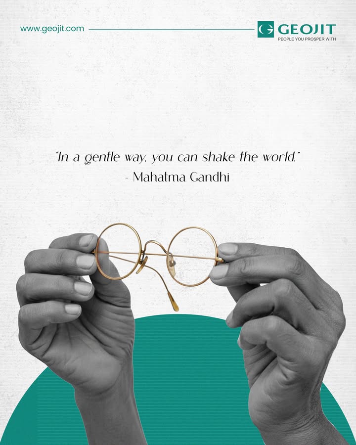 Remembering Mahatma Gandhi on his birth anniversary. Let s strive to follow his path of truth, non violence, and compassion