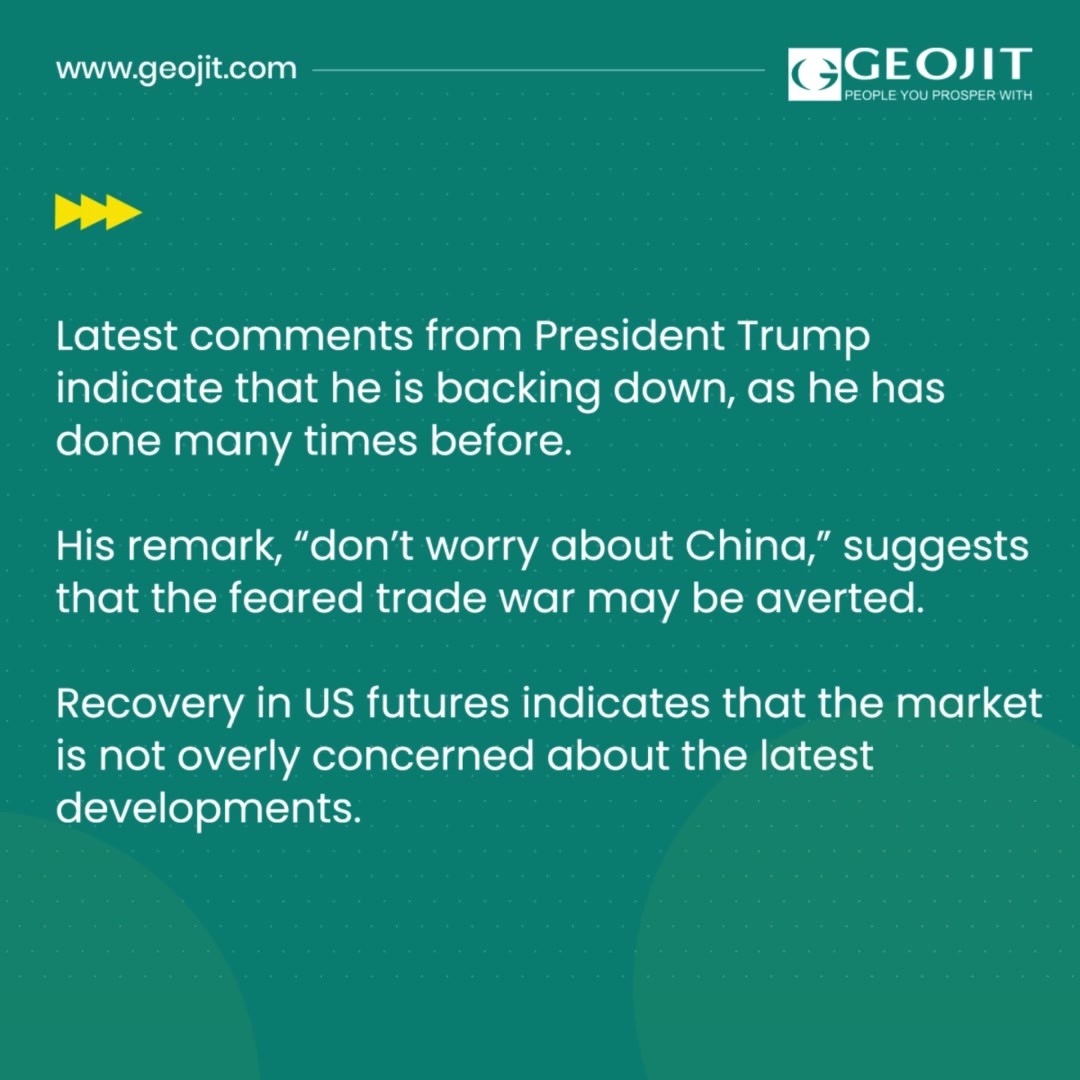  Stability appears to be returning to global stock markets after Fridays sell off triggered by President Trumps threat t...
