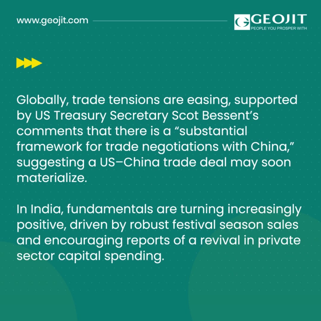 The global market outlook remains bullish, with Dow Jones, Nikkei, and Kospi all trading at record highs, reflecting strong investor sentiment  The global market outlook remains bullish, with Dow Jones, Nikkei, and Kospi all trading at record highs, reflecting st...