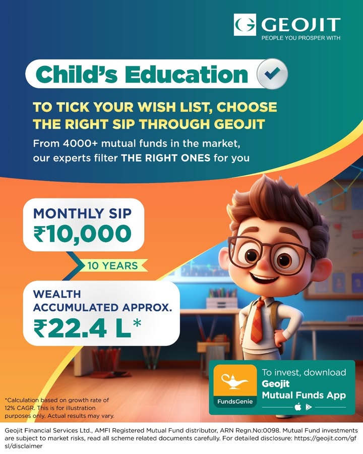 Start SIP today and watch your child s dreams come true