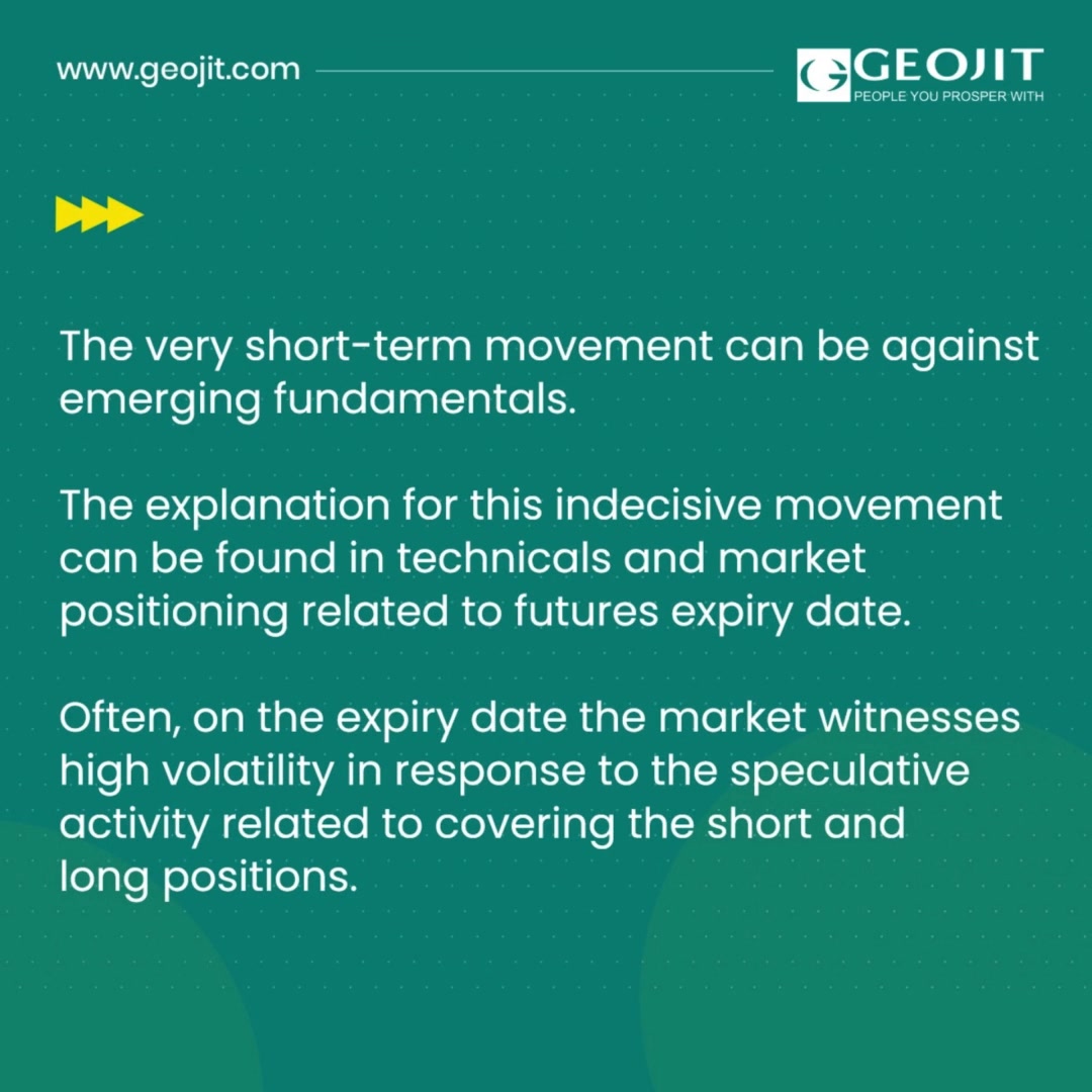  Sometimes the market drifts without any apparent logic and reason