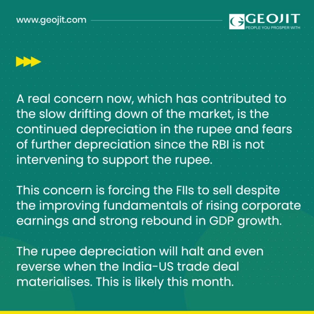  Niftys correction of about 300 points from the record high can be seen as a correction driven by technical factors like...