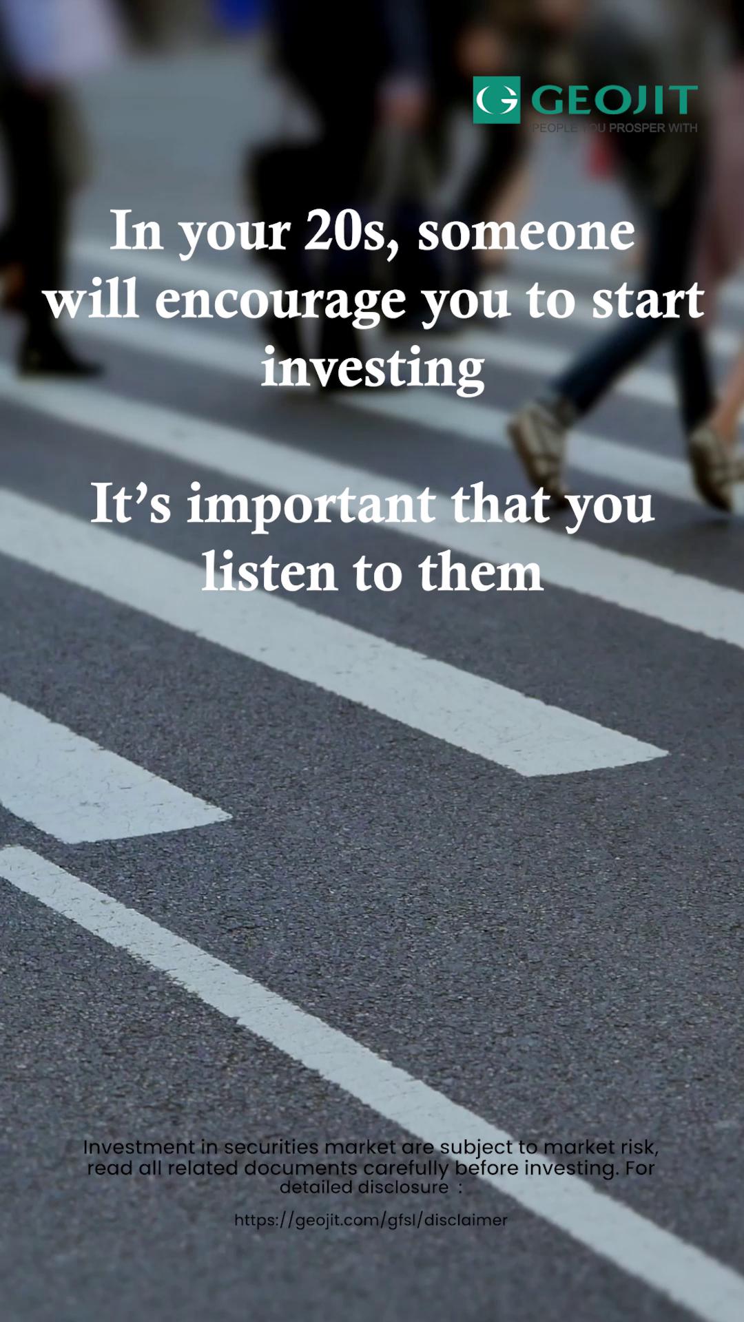 Good guidance deserves to be shared mention someone who should start investing smarter with Geojit