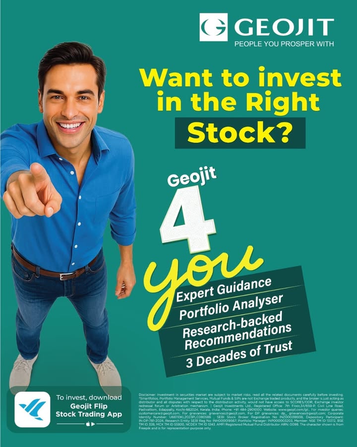 Looking to invest in the right stock Geojit supports you with in depth research, expert guidance, and clear insights to hel...