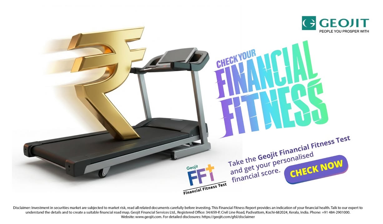 How financially fit are you today Take the Geojit Financial Fitness Test to get a clear view of your fina...