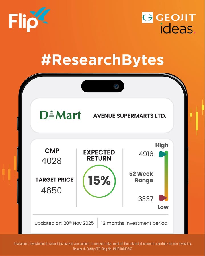 Avenue Supermarts Ltd. DMart owns operates Indias most profitable supermarket chain, DMart
