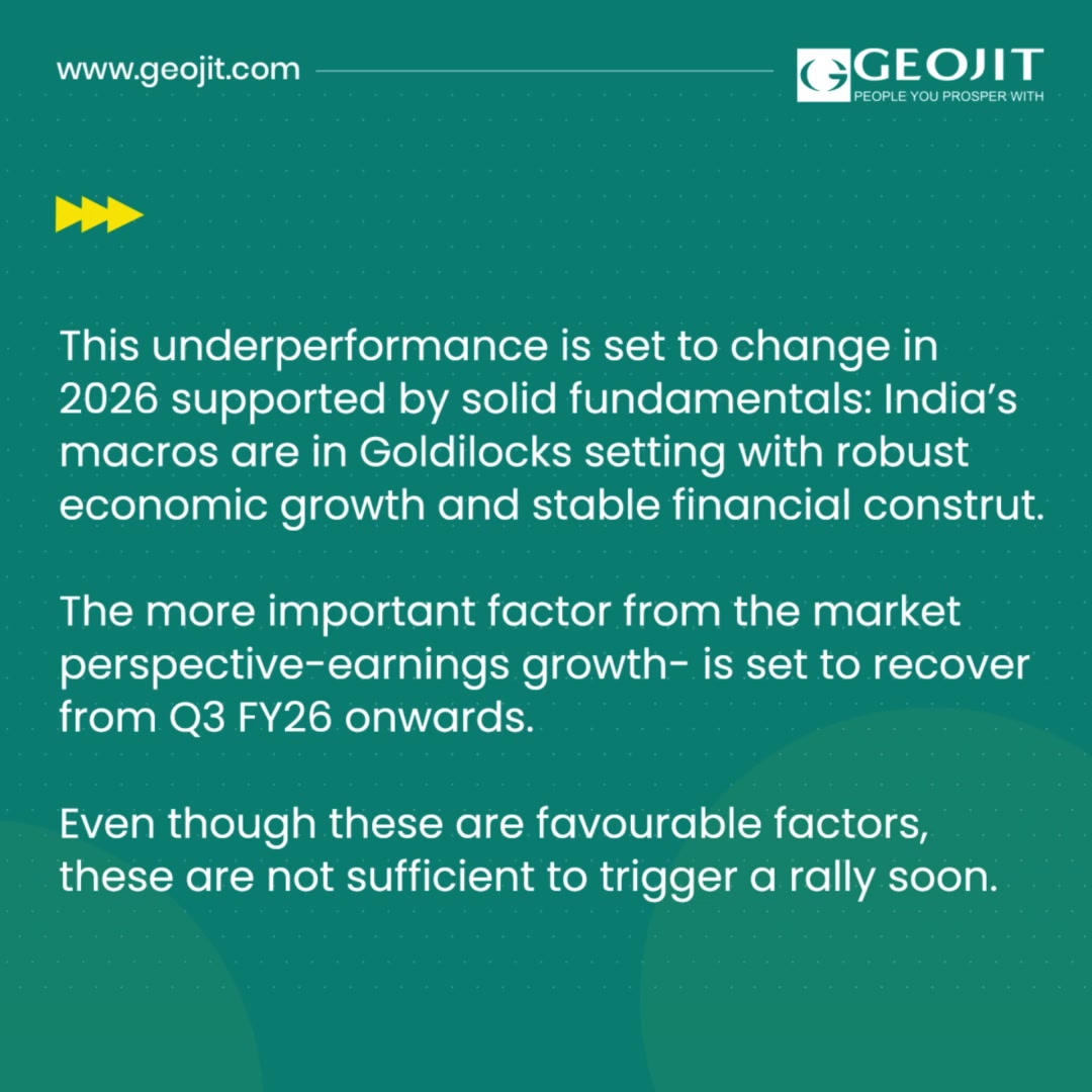  The standout feature of 2025 has been Indias stark underperformance compared to most developed and emerging markets