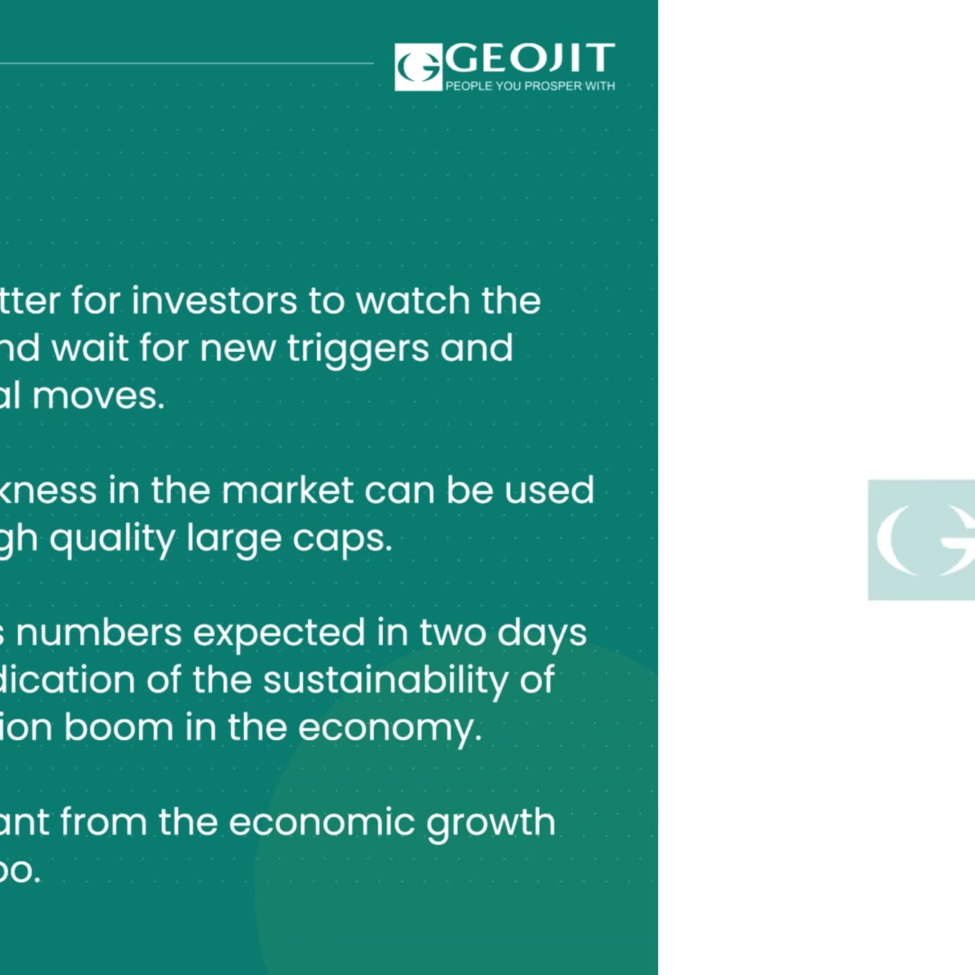  The year end trend, though weak, doesnt indicate a directional change in the market