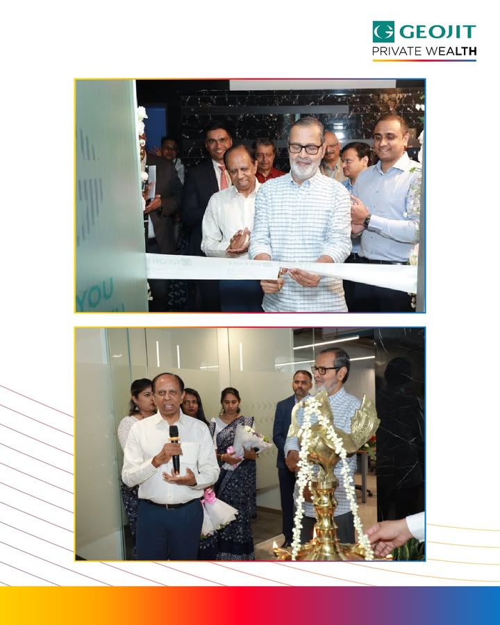 Geojit Private Wealth office inaugurated on 05 January 2026 Kochouseph Chittilappilly, Industrialist, Philanthropist, Auth...