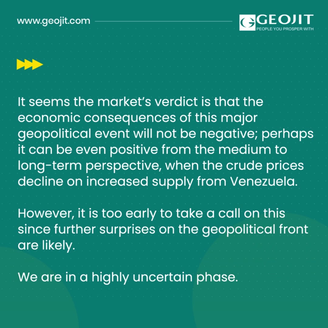  The US markets have largely ignored the Venezuelan crisis and moved ahead