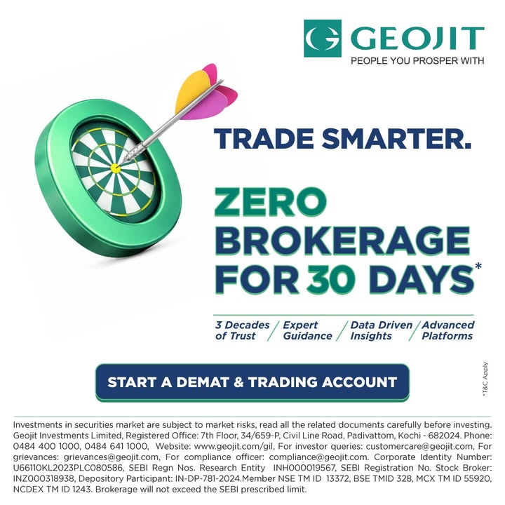 Trade smarter with Geojit
