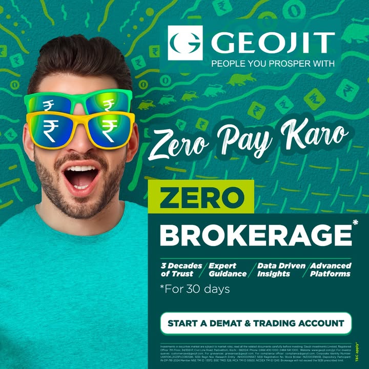 Zero Pay Karo. Trade Smart. Enjoy Zero Brokerage for 30 Days and step into the markets with confidence
