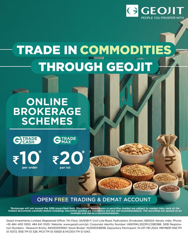 Looking to trade in commodities with ease With Geojits seamless online platform and simple brokerage options, you can trade...