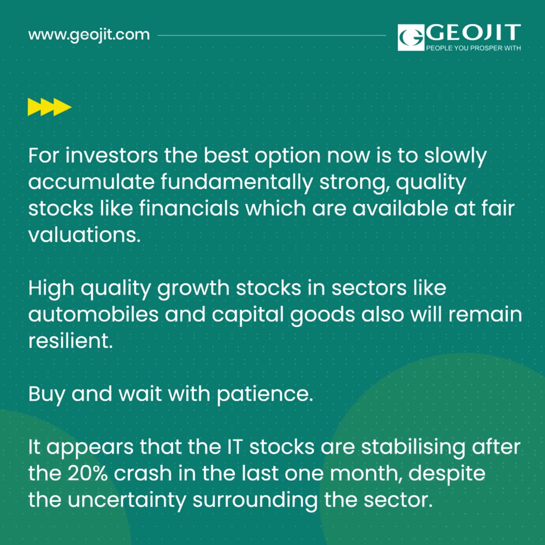  A significant takeaway from the current market trend is that despite large institutional buying FII and DII combined ...