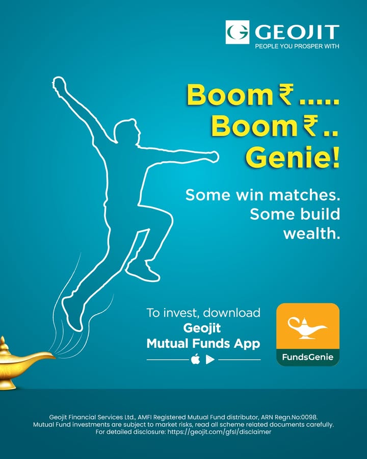 Big moments need the right genie. Discover mutual funds with FundsGenie by Geojit and invest smarter