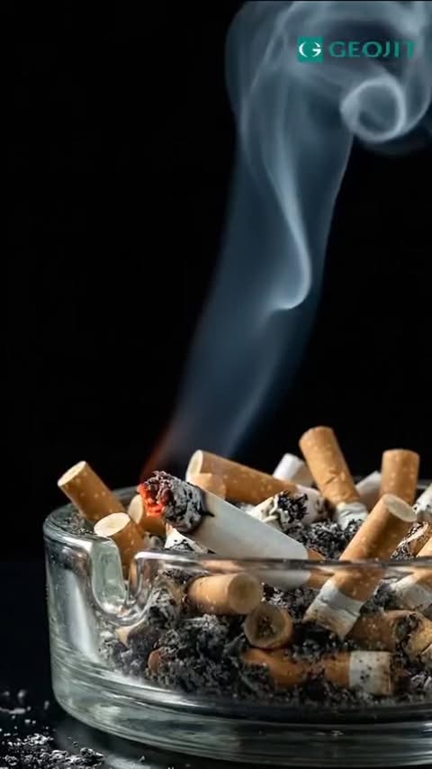 A cigarette lasts a few minutes. A disciplined investment can last a lifetime