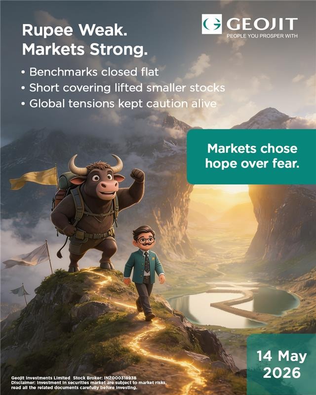 Despite a weaker rupee, markets stayed resilient as hopes of government support boosted investor confidence