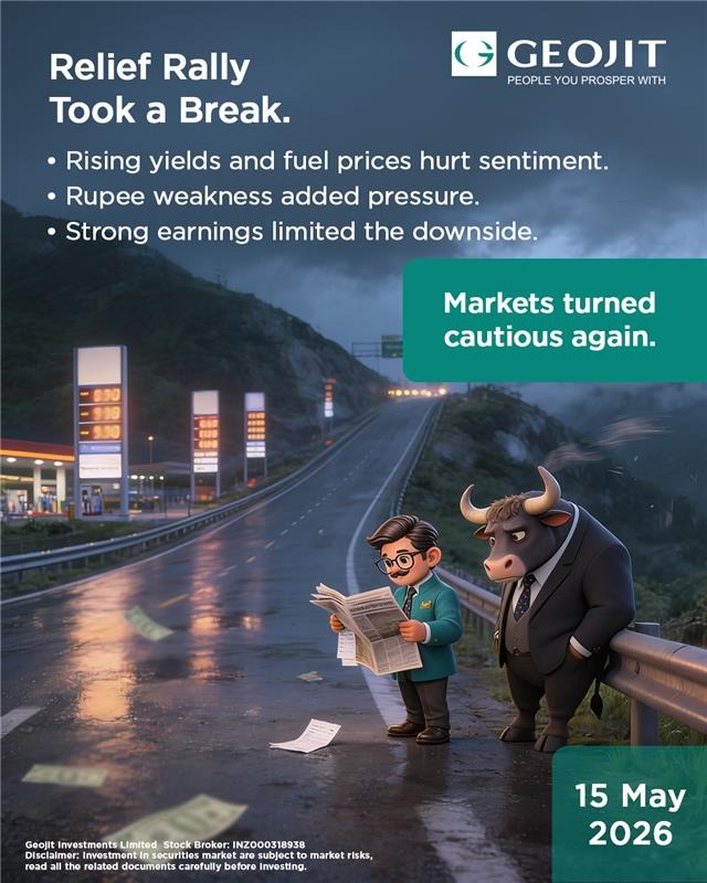 The relief rally paused as rising bond yields and fuel prices weighed on investor sentiment