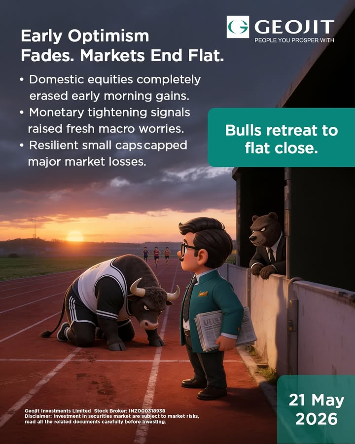 The bulls started strong, but macro headwinds forced a flat finish today